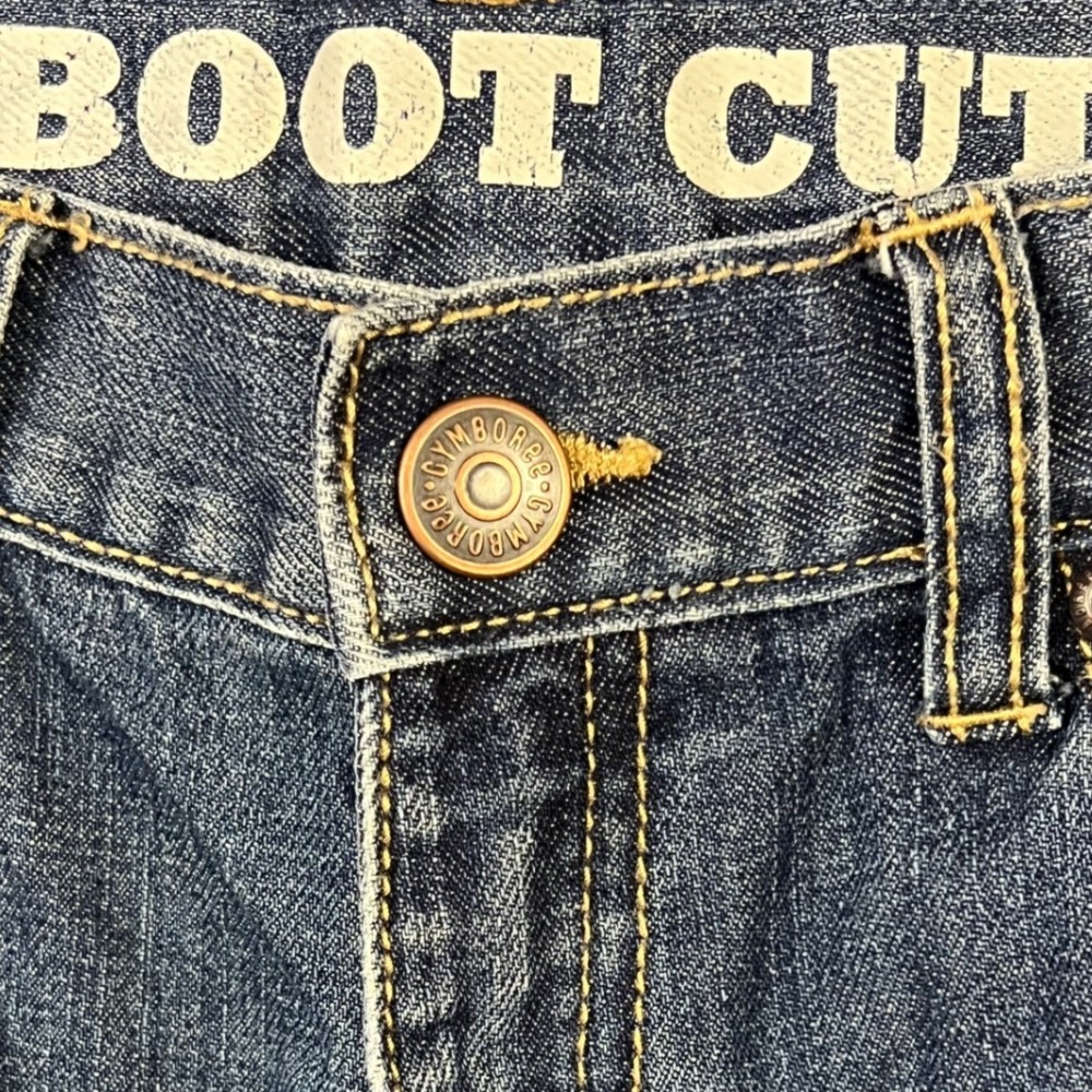 Gymboree Bootcut Jeans‎ Boys Size 10 Blue Medium Wash Adjustable Waist Denim - Picture 2 of 8